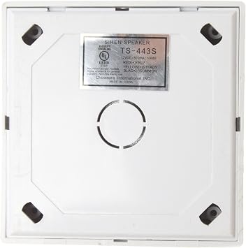 DSC SD-15W TS-443S Dual-Tone Surface Mount Siren 12VDC, 108dB, 15-Watt