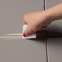 Vista 4 de Kit de reparación de lechada de azulejos CESTA – Tubo de exprimir, secado rápido, pintura de lechada impermeable para restaurar y renovar líneas