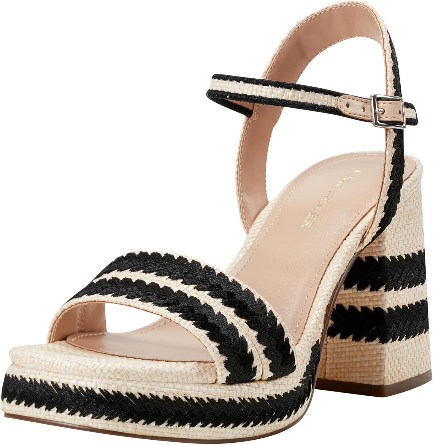 Sandales Compensées Marc Fisher Willian – Femme, Taille US 10, Confortables à Enfiler