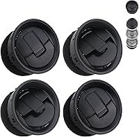 Vista 24 de TQPONLY Calentador de CA para salpicadero, conducto de aire, rejilla de ventilación (negro) compatible con Ford F150/2006-2008 Lincoln Mark LT