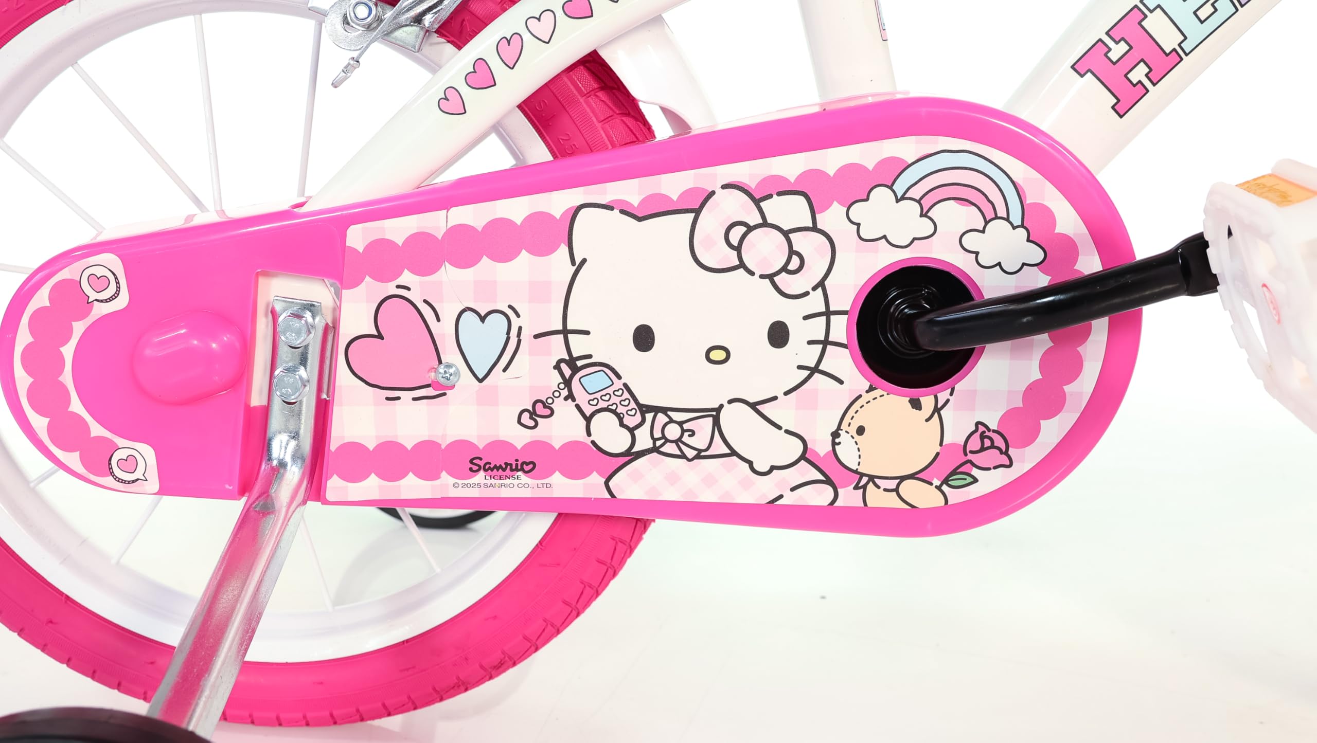 Dino Bikes per Hello Kitty Bicicletta per bambine da 14 pollici