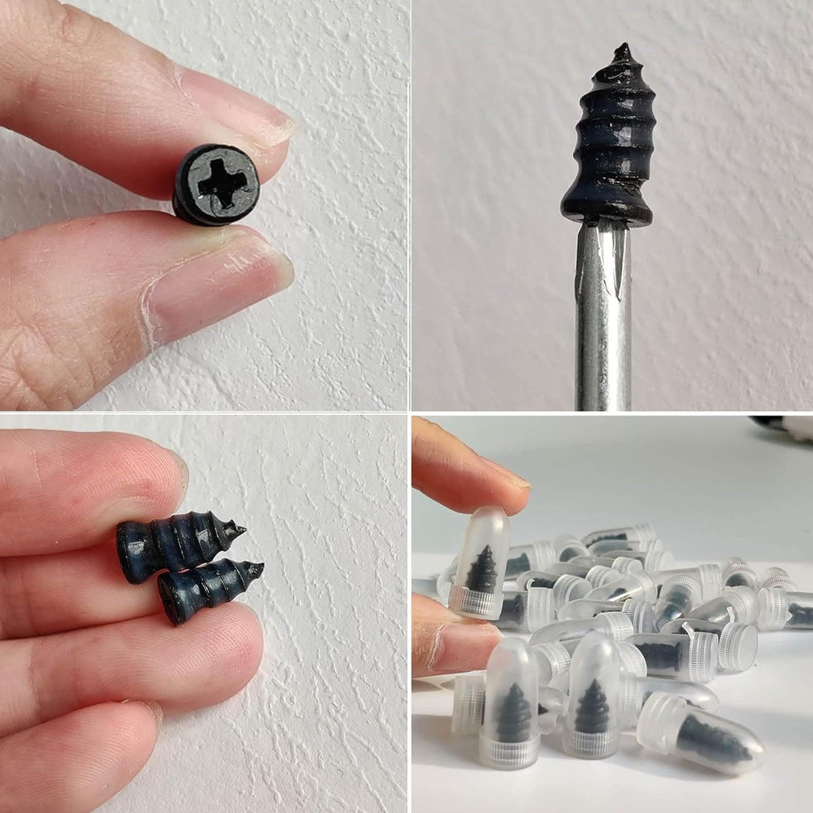 60-delige bandenreparatieset rubberen spijkers