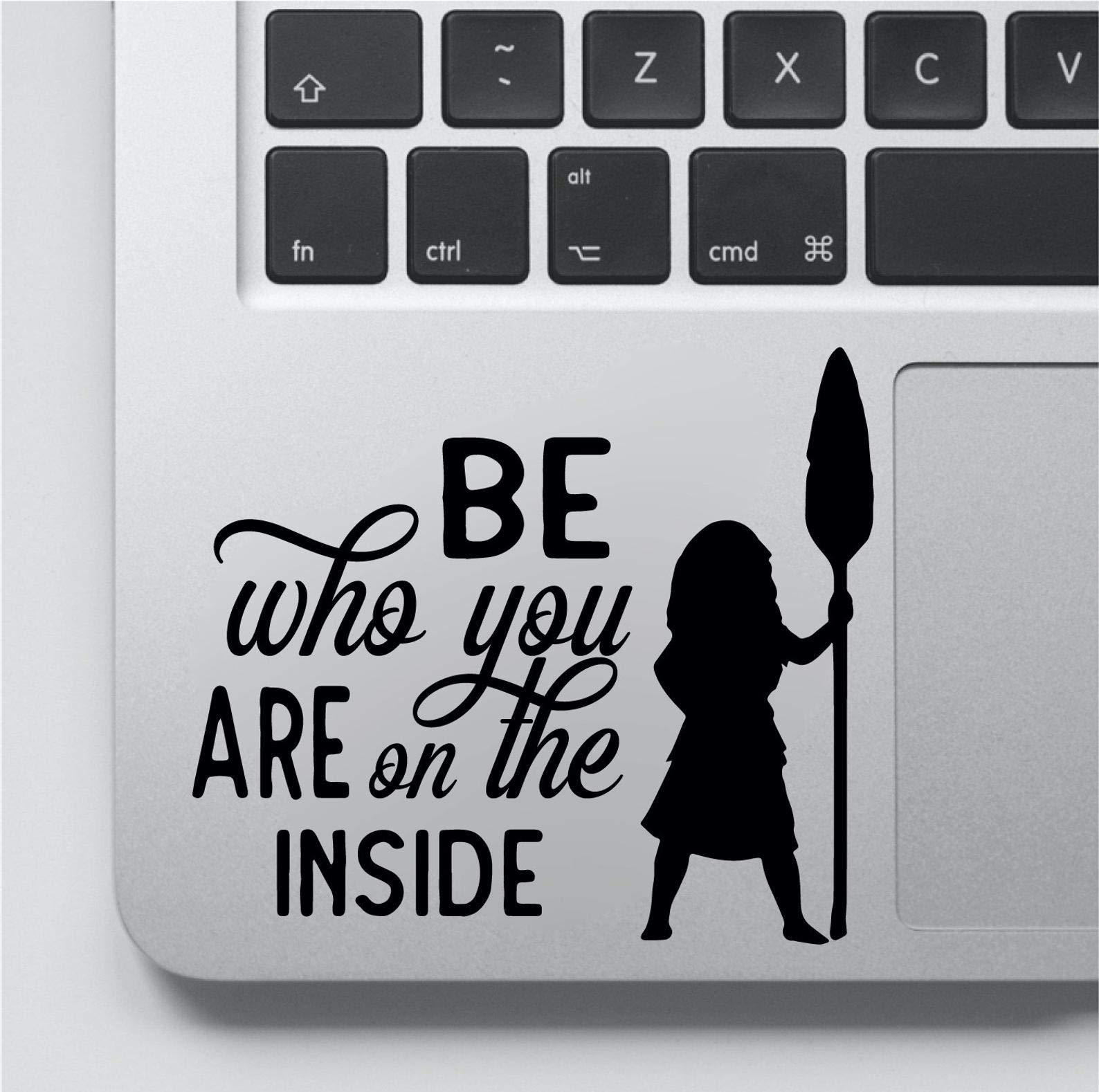 ISEE 360® Be Who You are On The Inside Symbol Trackpad Laptop Motivational Inspiring Sticker Vinyl Decal Accessories Skin for 13 inch and 15 inch Laptops (Black) (B0863TGVSR) Amazon Price History, Amazon Price Tracker