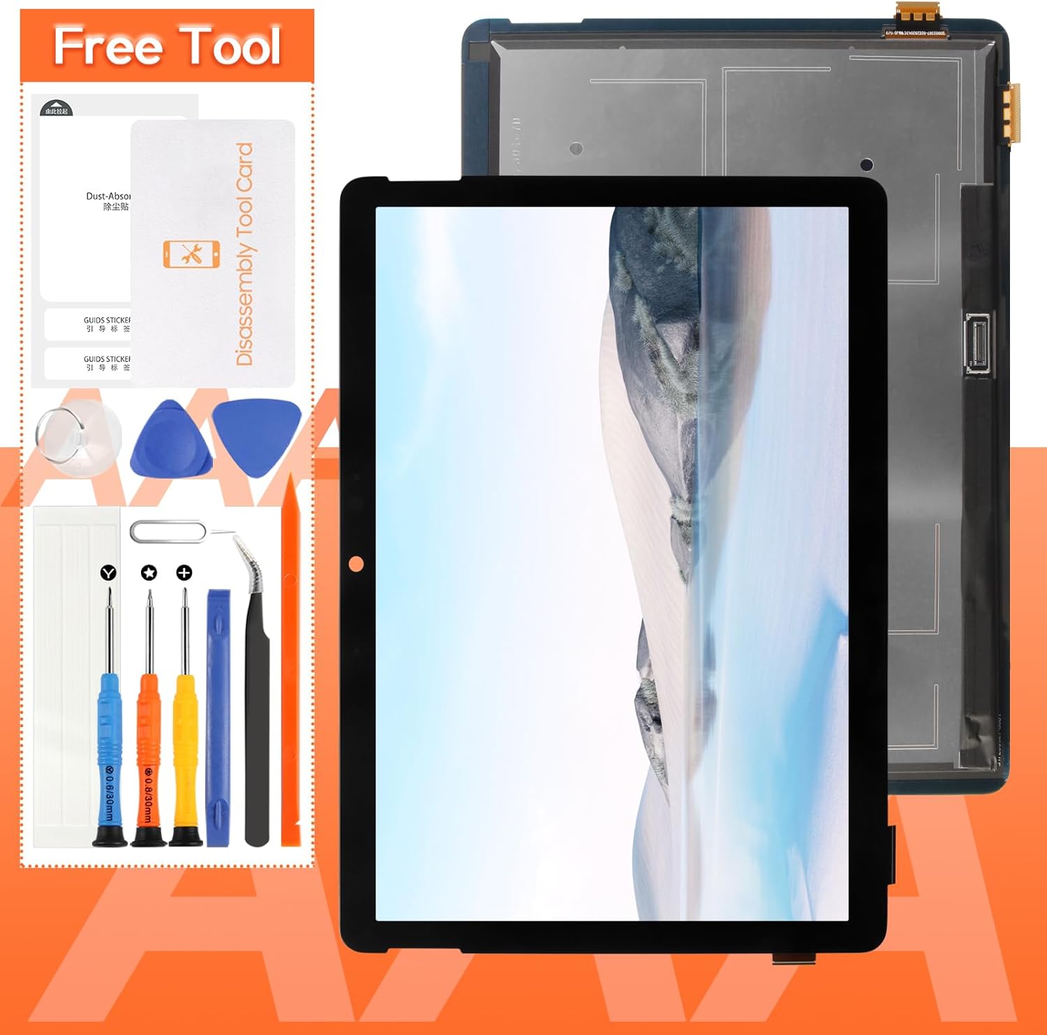 for Microsoft Surface Go 2 Screen Replacement 10.5 inches,for Surface GO 3 LCD Display 1901 1926 1927 Touch Screen Digitizer Full Assembly,with Tools