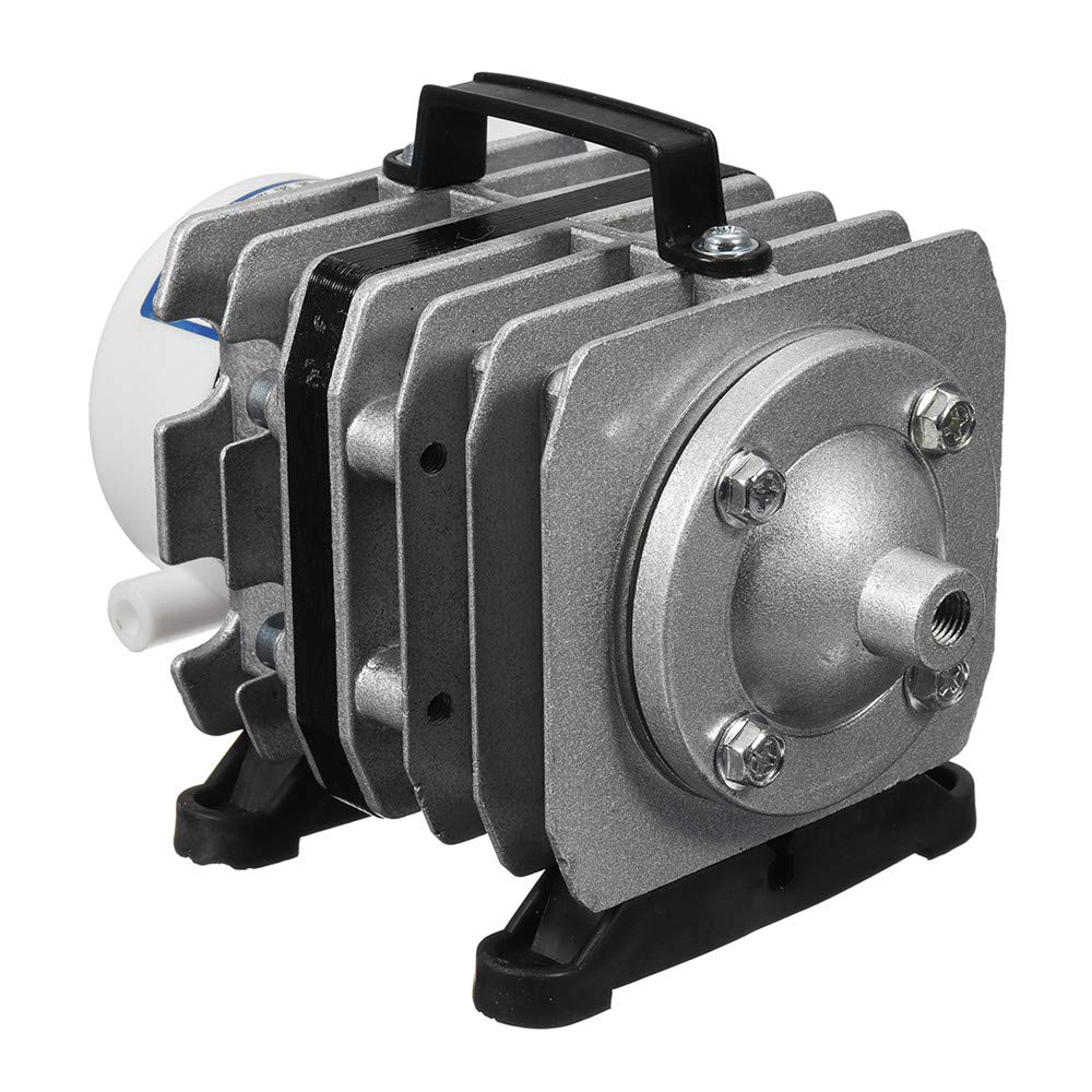 CCChaRLes Aco-002 220V 35W 40L / Min Tanque De Peces Acuario Bomba De Aire Oxígeno Acuaponia Hidroponía Estanque