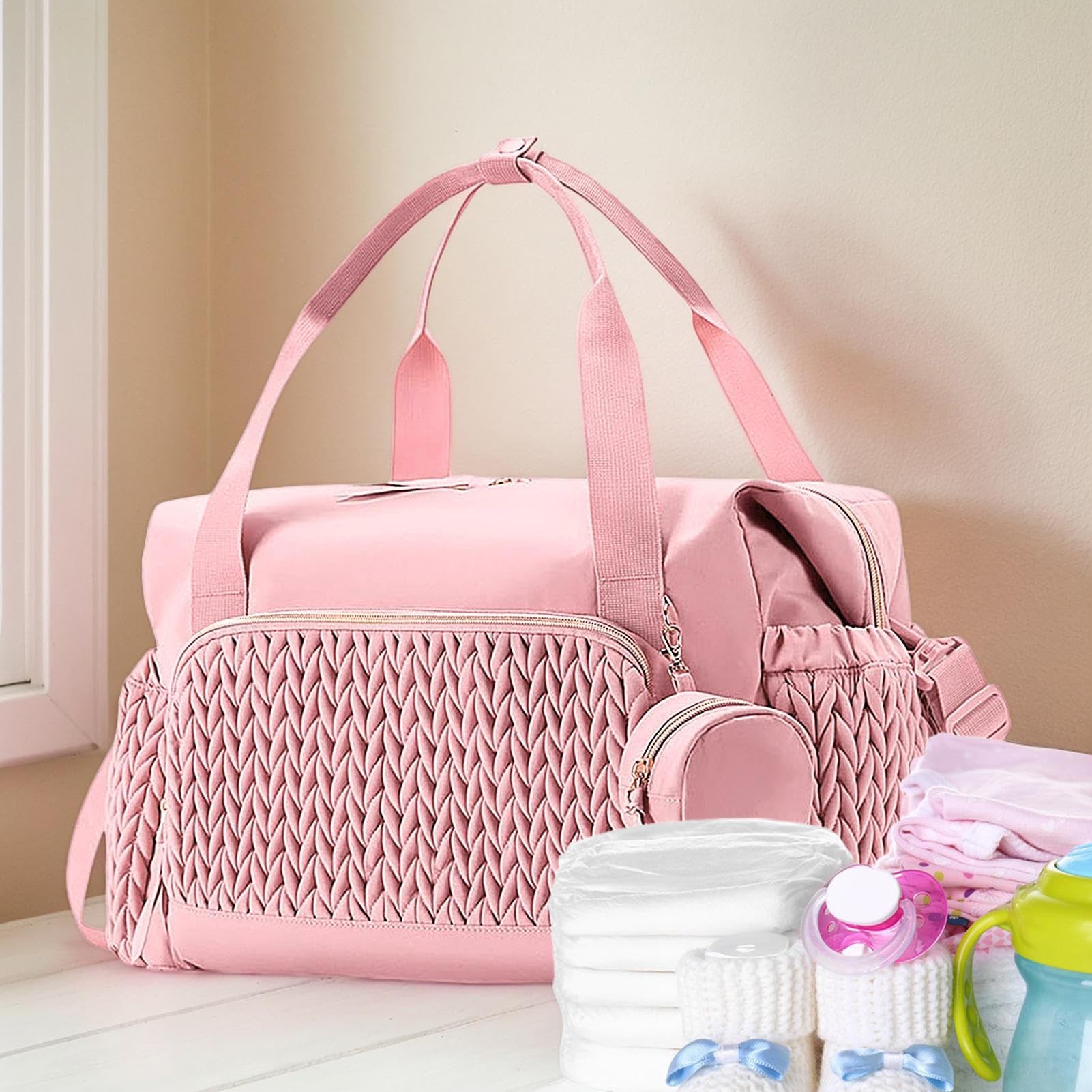 Borsa Per Pannolini - Borsa Per Il Cambio Del Bambino | Zaino Per Pannolini | Borsa Per Pannolini Di Grande Capacità Con Custodia Per Ciuccio | Borsa Per Bambini Da Viaggio Riutilizzabile |