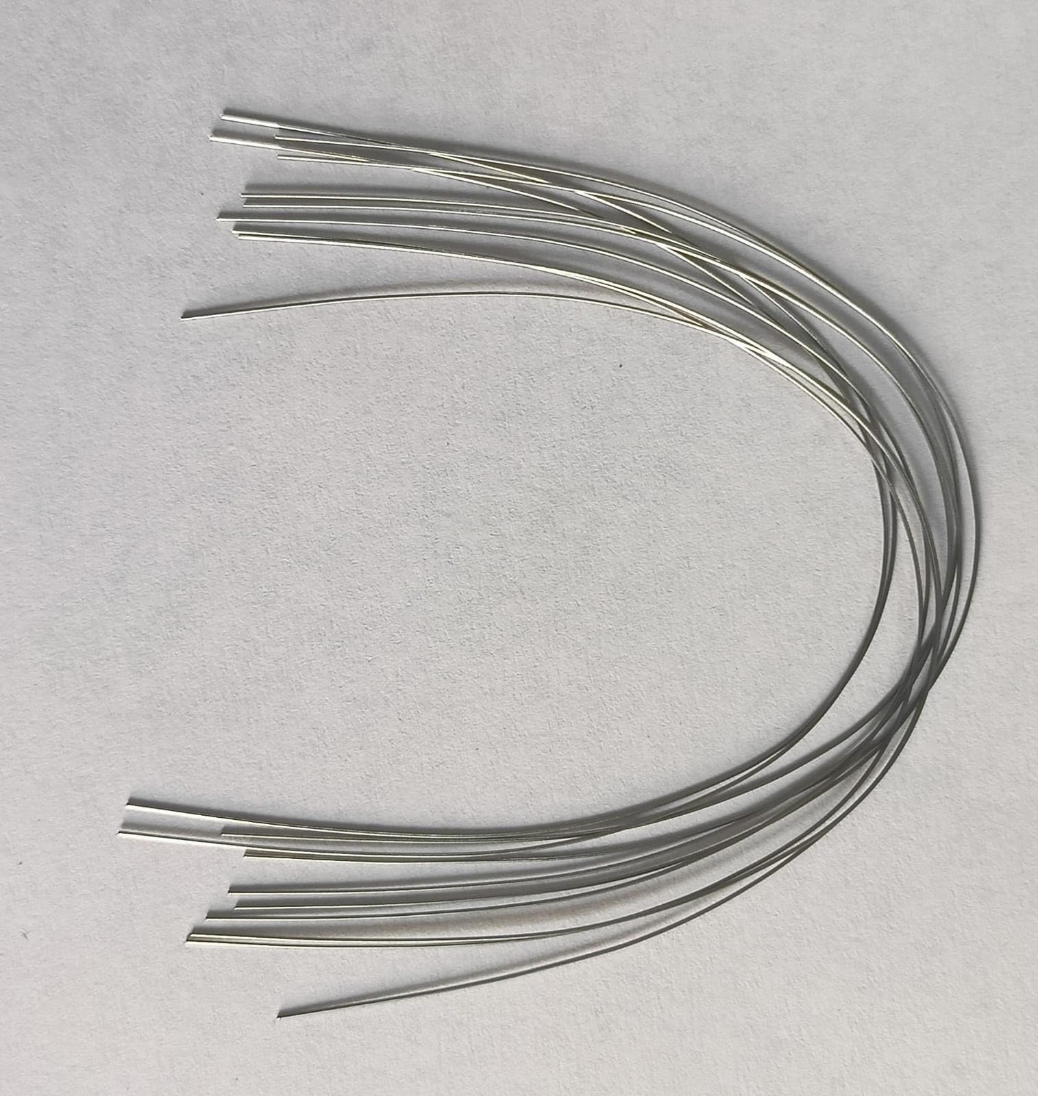 S.S Rectangular Arch Wires (pack of 10) | Dental Wires for Braces | Smooth Finish & Precise Fit | Durable, Corrosion-Resistant & Comfortable | Efficient Tooth Movement (19x25 Lower)-image-21