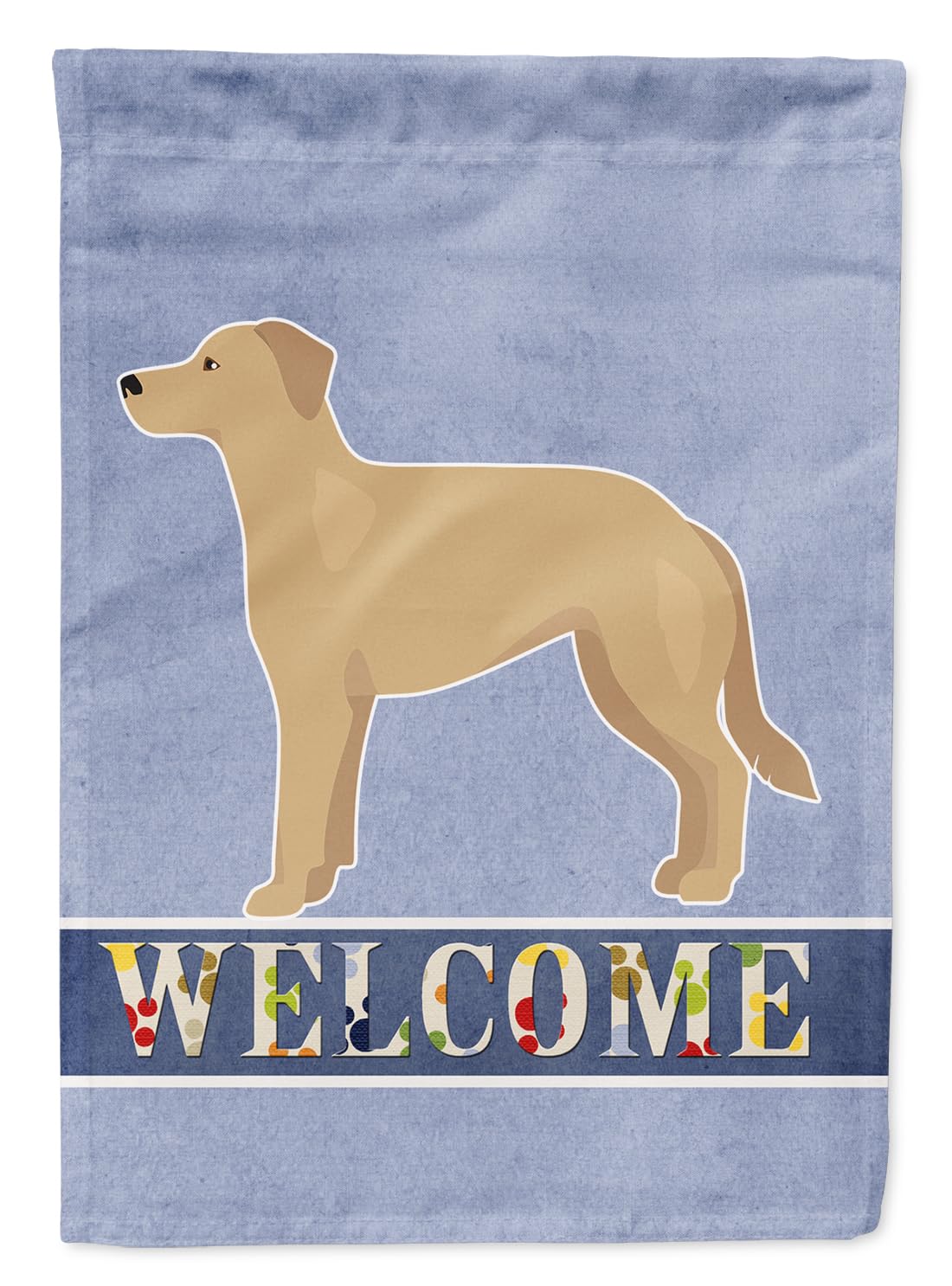 Drapeau de bienvenue allemand Bergprador CK3740GF petit format pour jardin et balcon