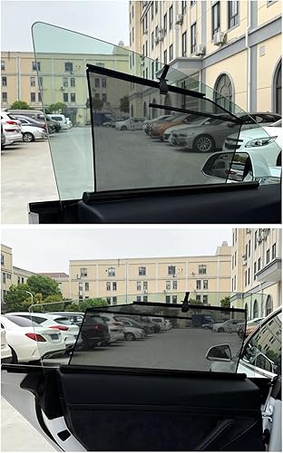 Miniatura 5 de Parasol de ventana de elevación de automóvil compatible con Volvo XC40 S80 S90 V90 cortina retráctil personalizada para ventana lateral, visera