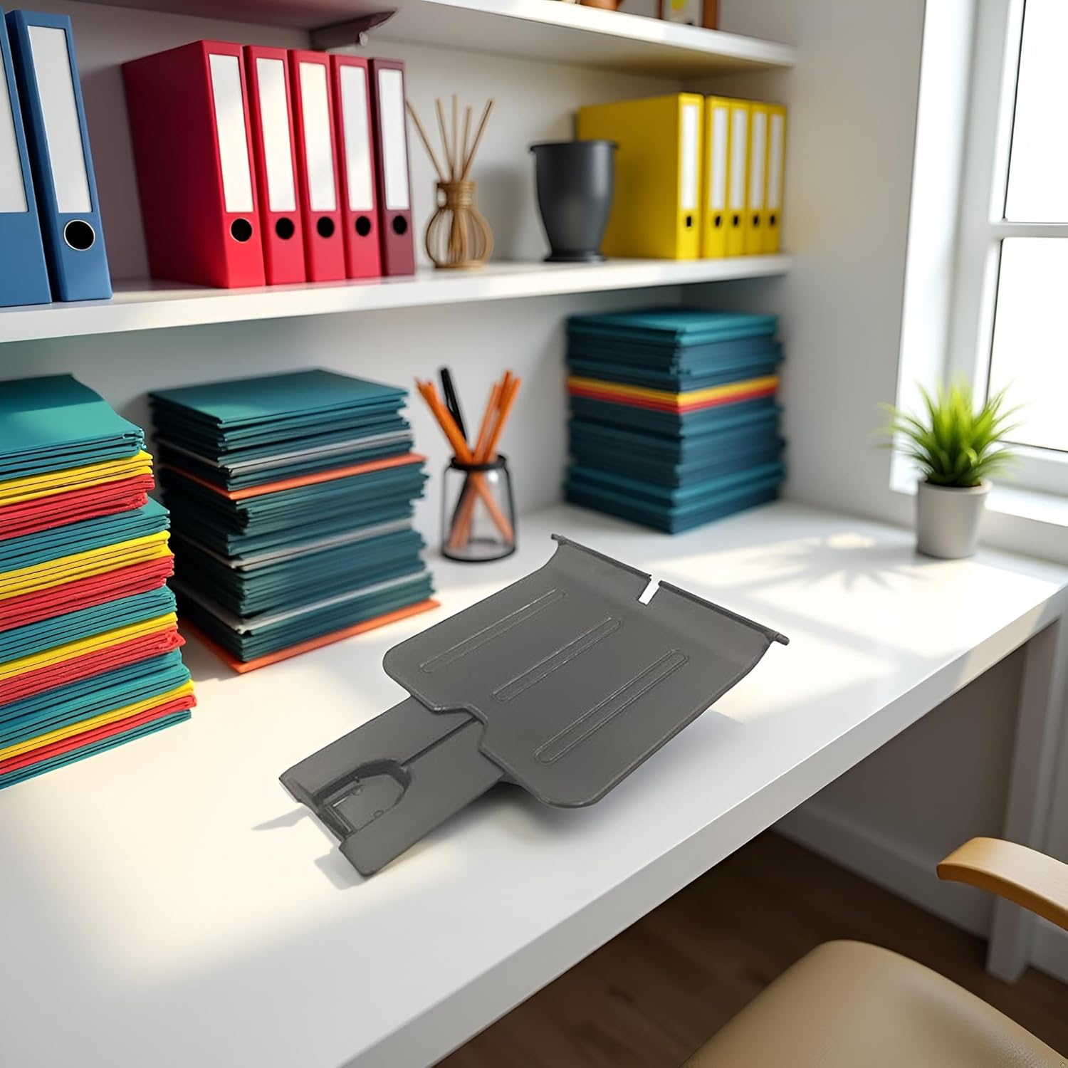 Black RM1-6903-000CN RM1-6903 Paper Output Delivery Tray Compatible with HP P1102 P1102w P1102s M1536 P1005 P1006 P1007 P1008 P1106 P1108 P1109 P1607 Computer Printer Trays