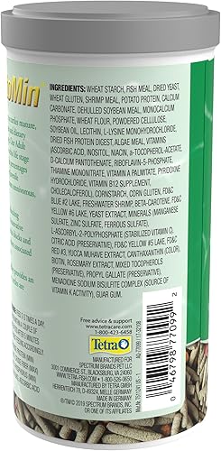 Miniatura 31 de Tetra TetraFauna PRO ReptoMin Pro Sticks Fórmula de tortuga juvenil Dieta diaria para tortugas acuáticas, 12 onzas