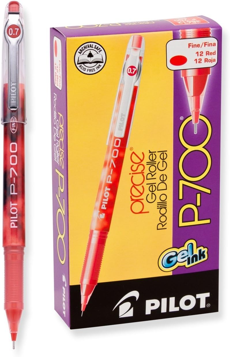 Buy PILOT Precise P700 Gel Ink Rolling Ball Stick Pens, Marbled Barrel