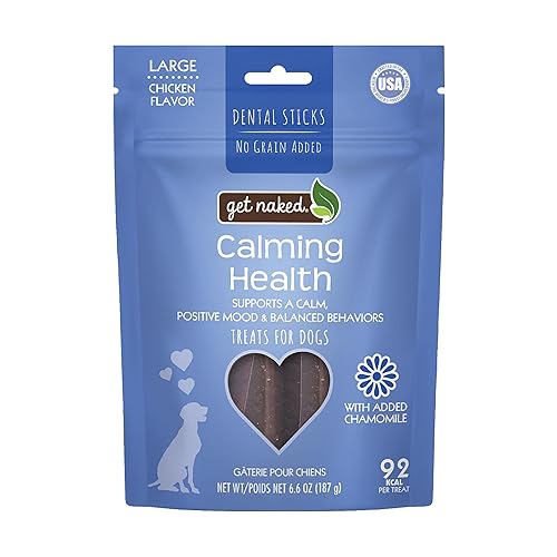 Get Naked Calming Dental Sticks for Dogs – Grain-Free Chicken