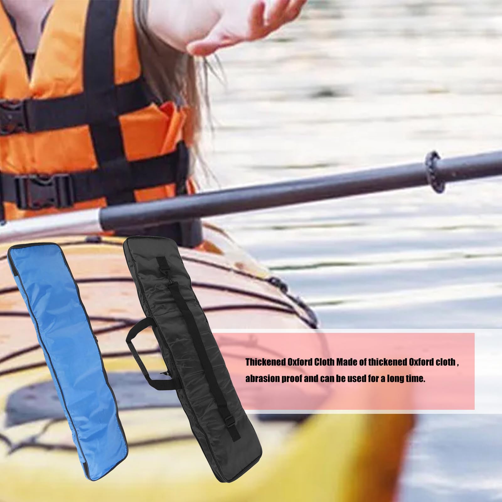 Canoas Kayak Oar Bag Kayaks Split Paddles Bolsa de transporte Barcos Bolsas de almacenamiento Kayak Accesorios Kayak Protectores impermeables fáciles de usar