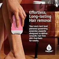 Vista 6 de Pursonic Fe120P Depiladora recargable de dos velocidades, rosa, 0.8 libras