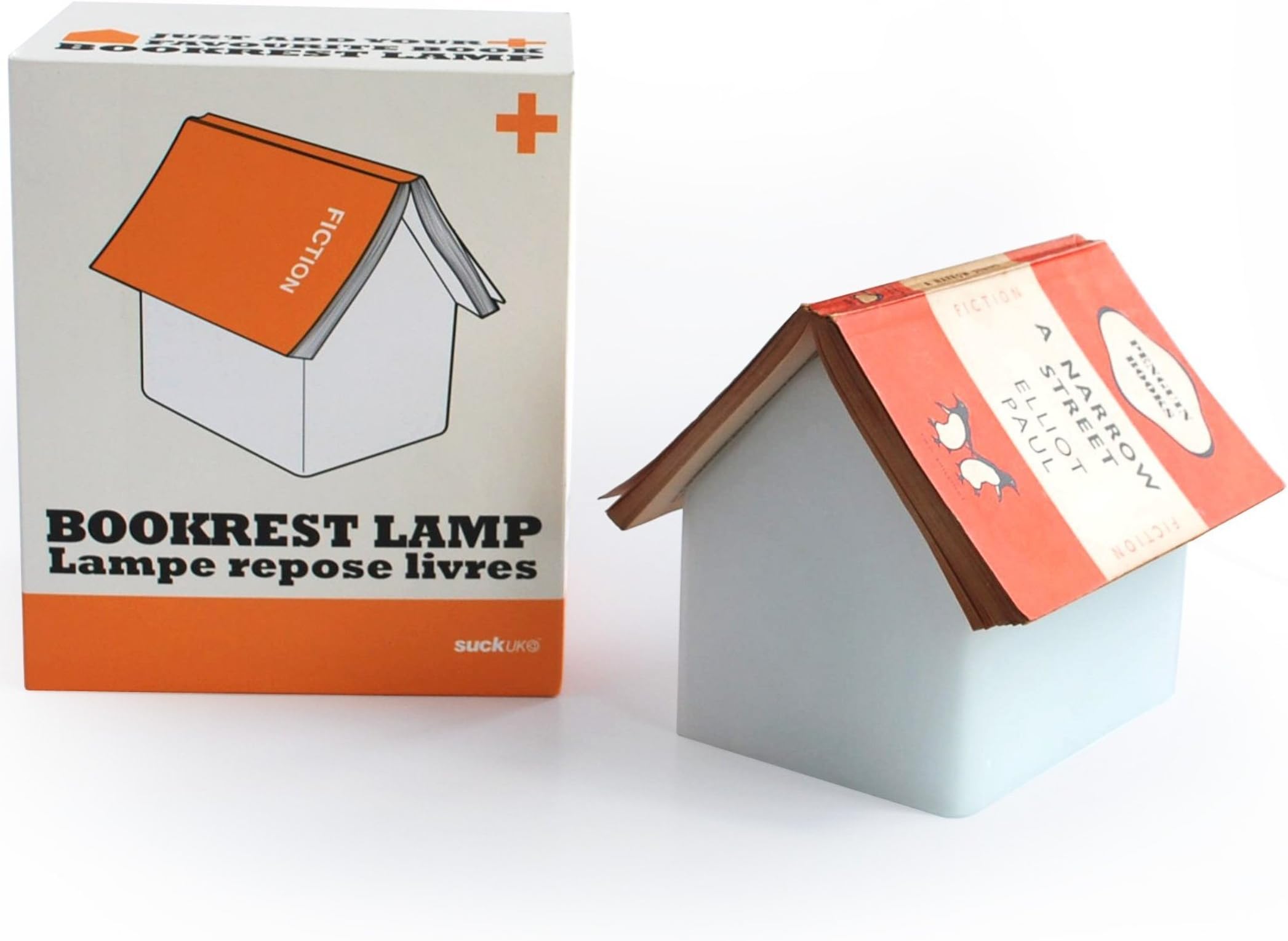SUCK UK Book Rest Lamp, White