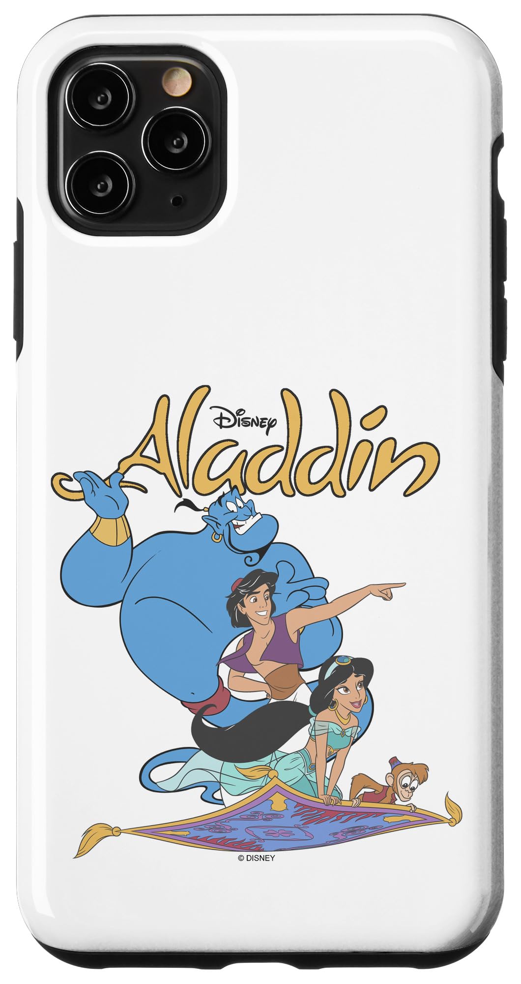 Coque iPhone 11 Pro Max Disney robuste contre chutes Aladdin tapis - 4