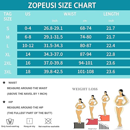 Miniatura 6 de ZOPEUSI Entrenador de cintura para mujer, chaleco de sudor de neopreno caliente, traje de sauna, entrenamiento, parte superior deportiva, faja