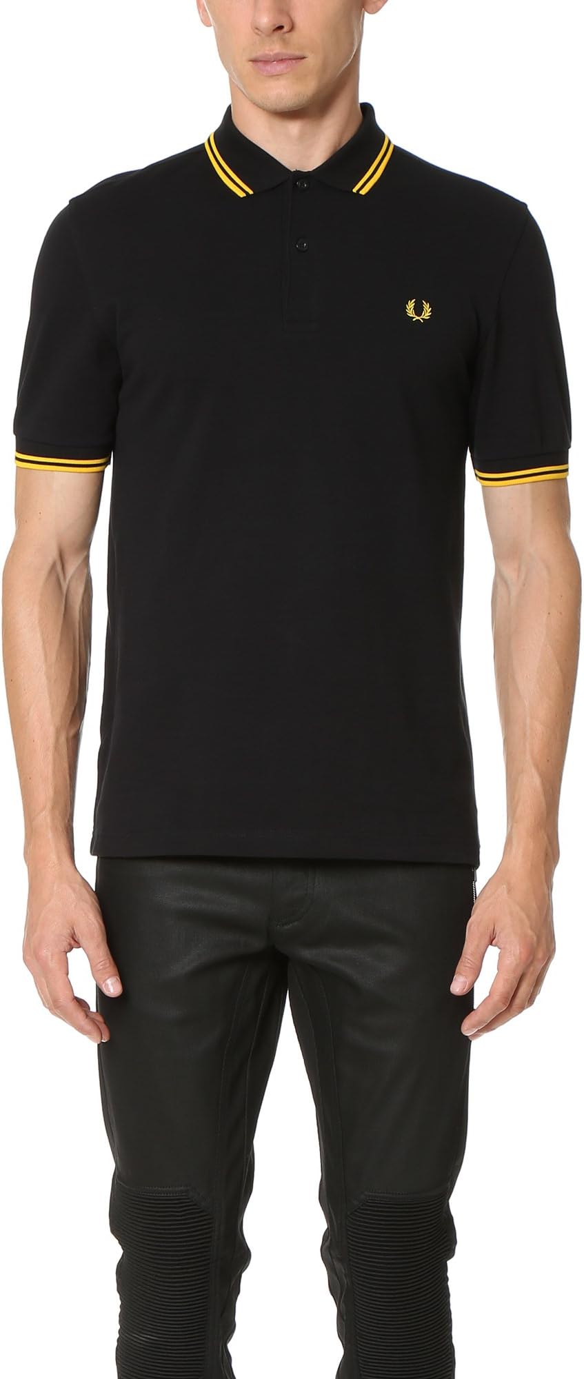 Fred Perry Mens TWIN TIPPED FRED PERRY SHIRT Shirts