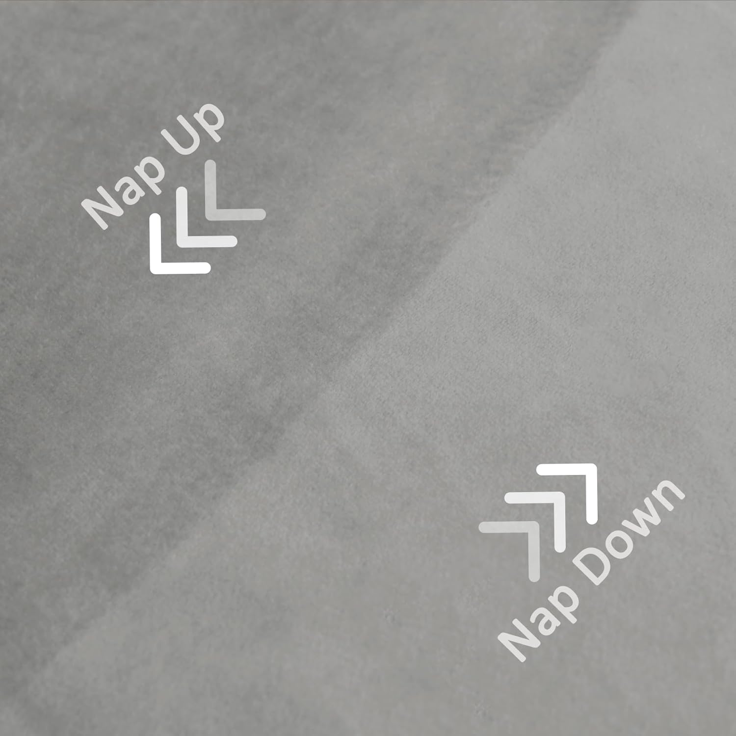 Fcosie Extra Long Plush Velvet Curtains for High Ceilings 10, 12, 14, 15, 16, 17, 18, 20, 24 ft Long Room Darkening Grommet Drapes Custom-Made Curtains Home Decor (1 Panel), 100"W x 132"L, Rock Grey