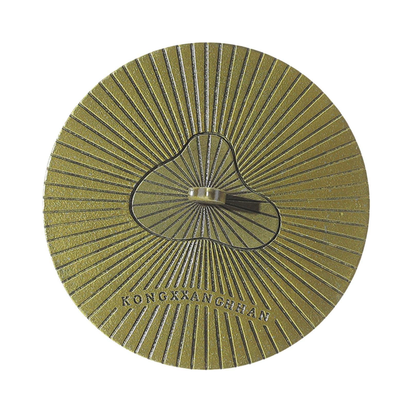 PIXZCSA Elegantly Designed Candle Ter Adds Warmth To Any Room Adding Of Warmth And Elegance To Home Environment, bronze, 3.07 inch