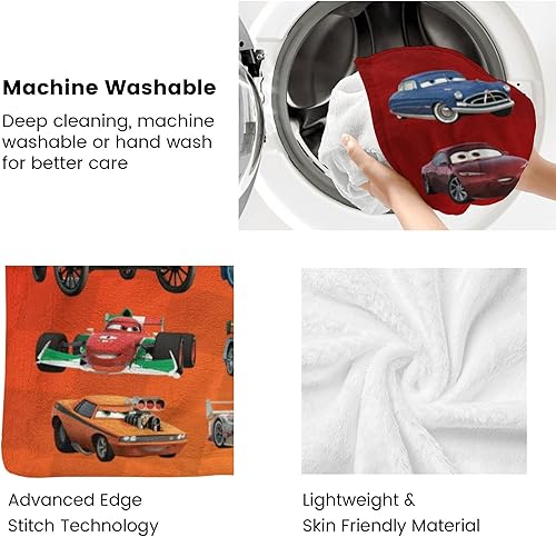 Miniatura 5 de Bonita manta ligera de franela súper cálida y suave para sofá, oficina, adecuada para todas las estaciones, 40 x 50 pulgadas