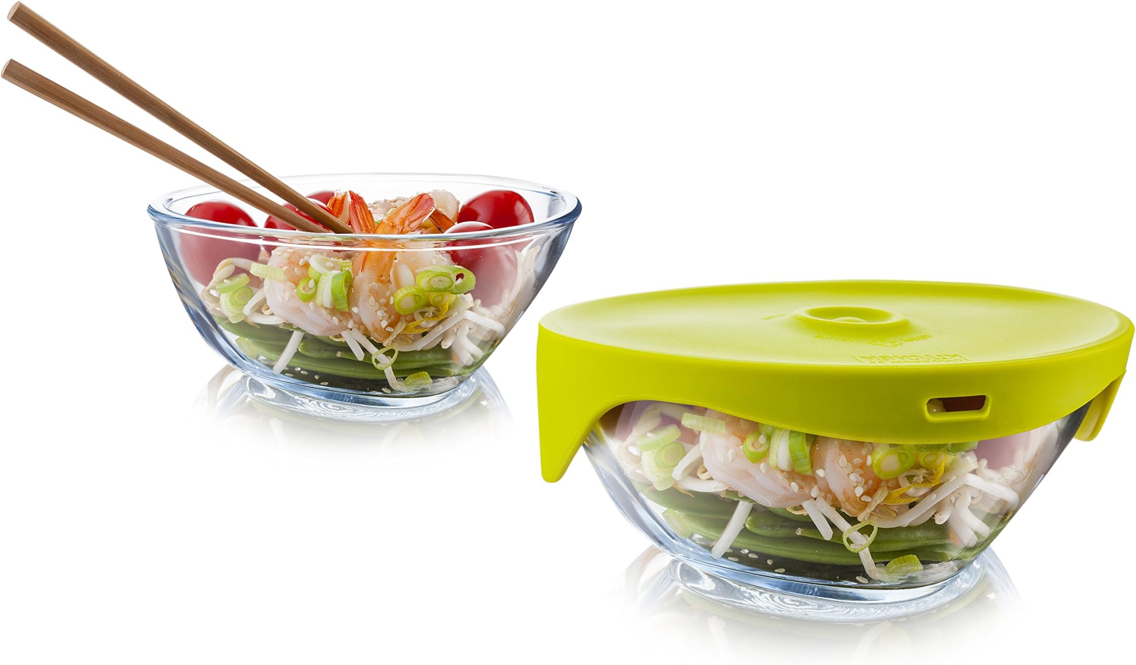 Tomorrow's Kitchen Single Serve Steamer, 17 oz, Green