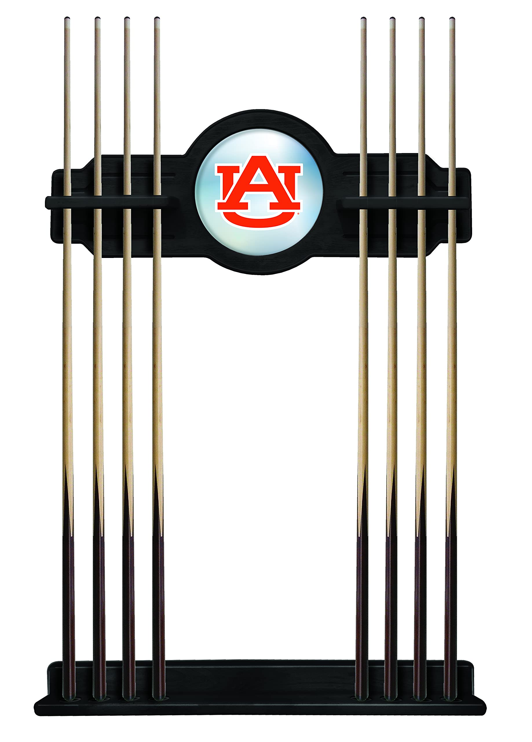Auburn Cue Rack in Black Finish by Holland Bar Stool