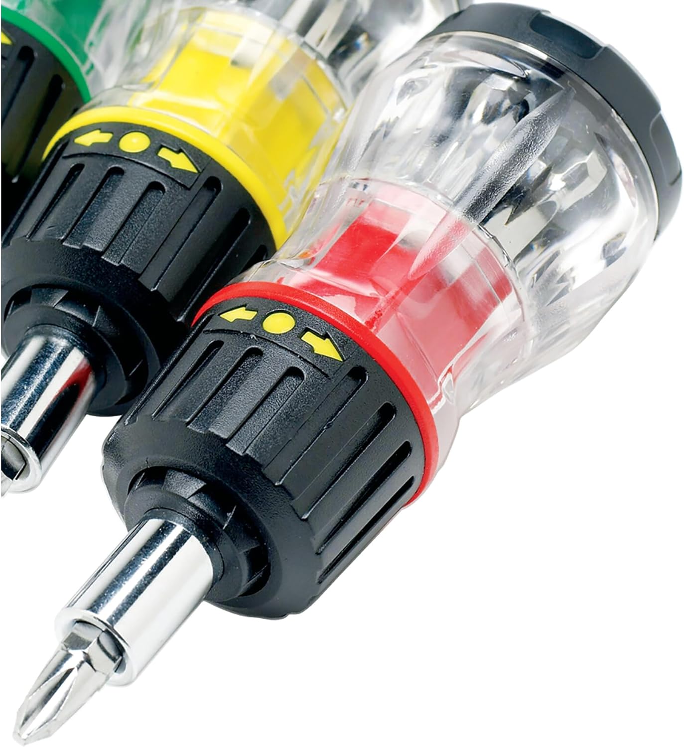 Performance Tool W38927 7 in 1 Stubby Screwdriver Set