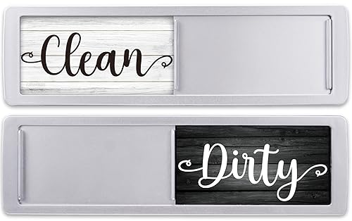 Dishwasher Magnet Clean Dirty Sign - Magnetic Signs That Say