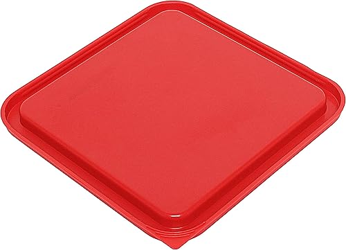 Vista 36 de Tiger Chef Juego de recipientes cuadrados de policarbonato para almacenamiento de alimentos con tapas, grado comercial, 2, 4, 6, 8, 12, 18, 22