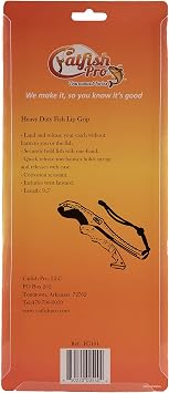 Catfish Pro Tournament Series Fish Lip Grip | One-Handed Operation Fish Lip Gripper with Adjustable Lanyard for Easy, Secure, and Comfortable Fishing