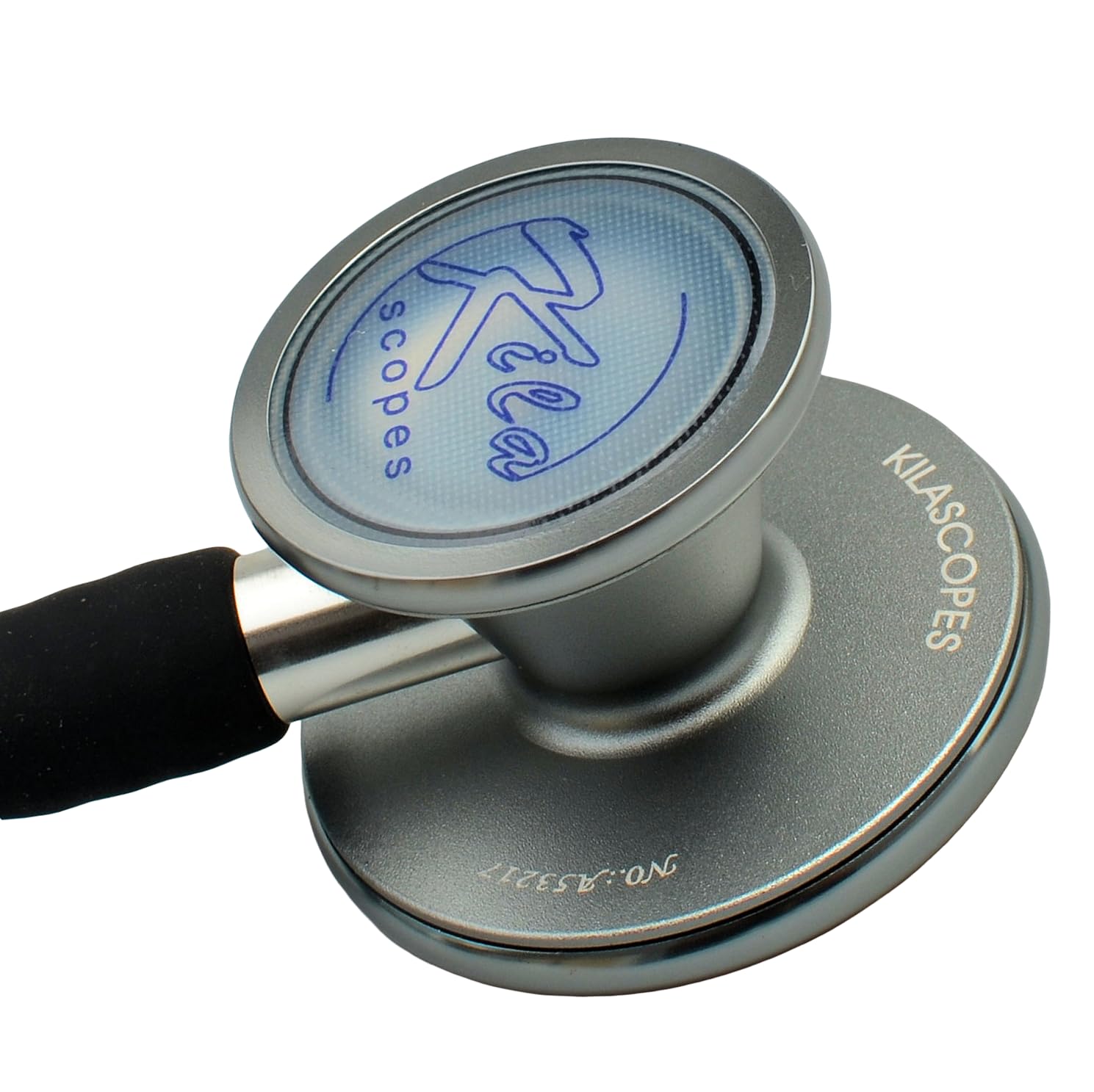 Virtuoso Dual Head Cardiology Stethoscope, Professional Quality, Long Tube, KS-751 Black