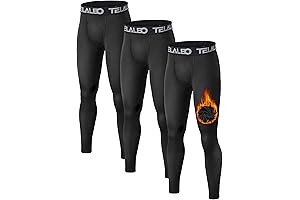 1 Pack Boys Thermal Compression Leggings Pants