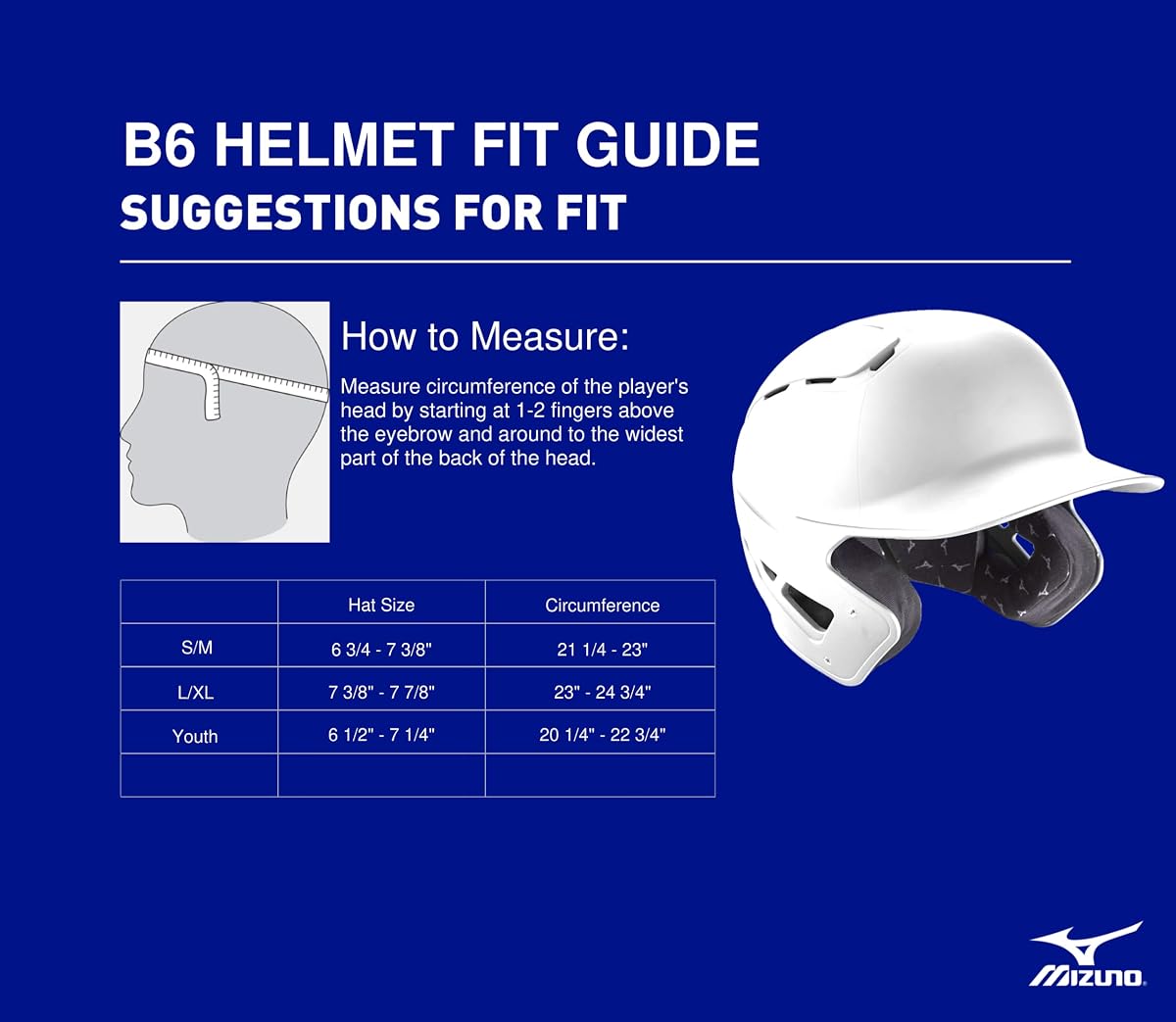 Bundle of Mizuno B6 Baseball Batting Helmet - Solid Color | Charcoal | Mens | Small/Medium (SMD) + Mizuno Batters Face Protector, Black, Right Hand Batter, Foam, Plastic