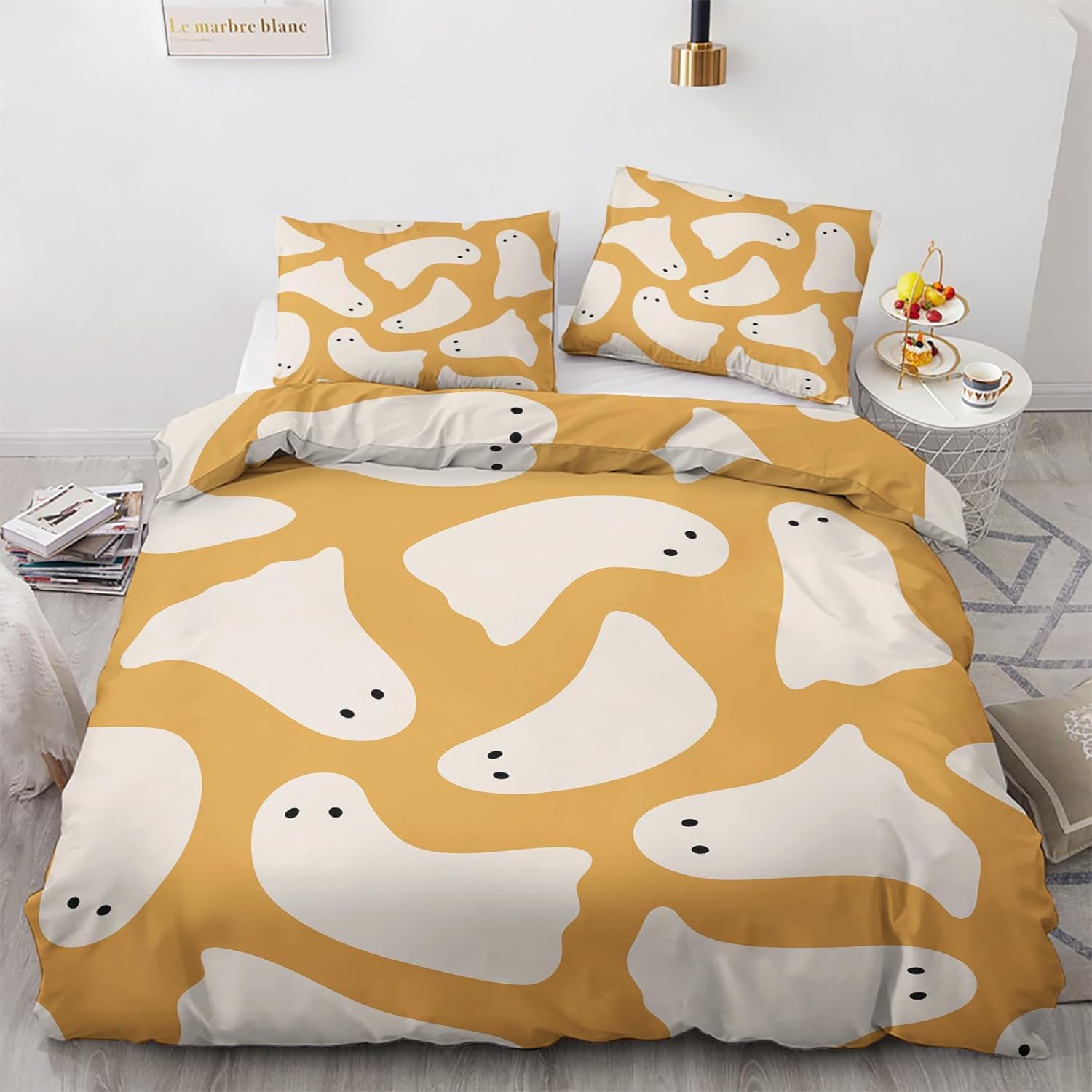 Housses de Couettes Microfibre Fantôme pour une Chambre d'Enfant Cosy