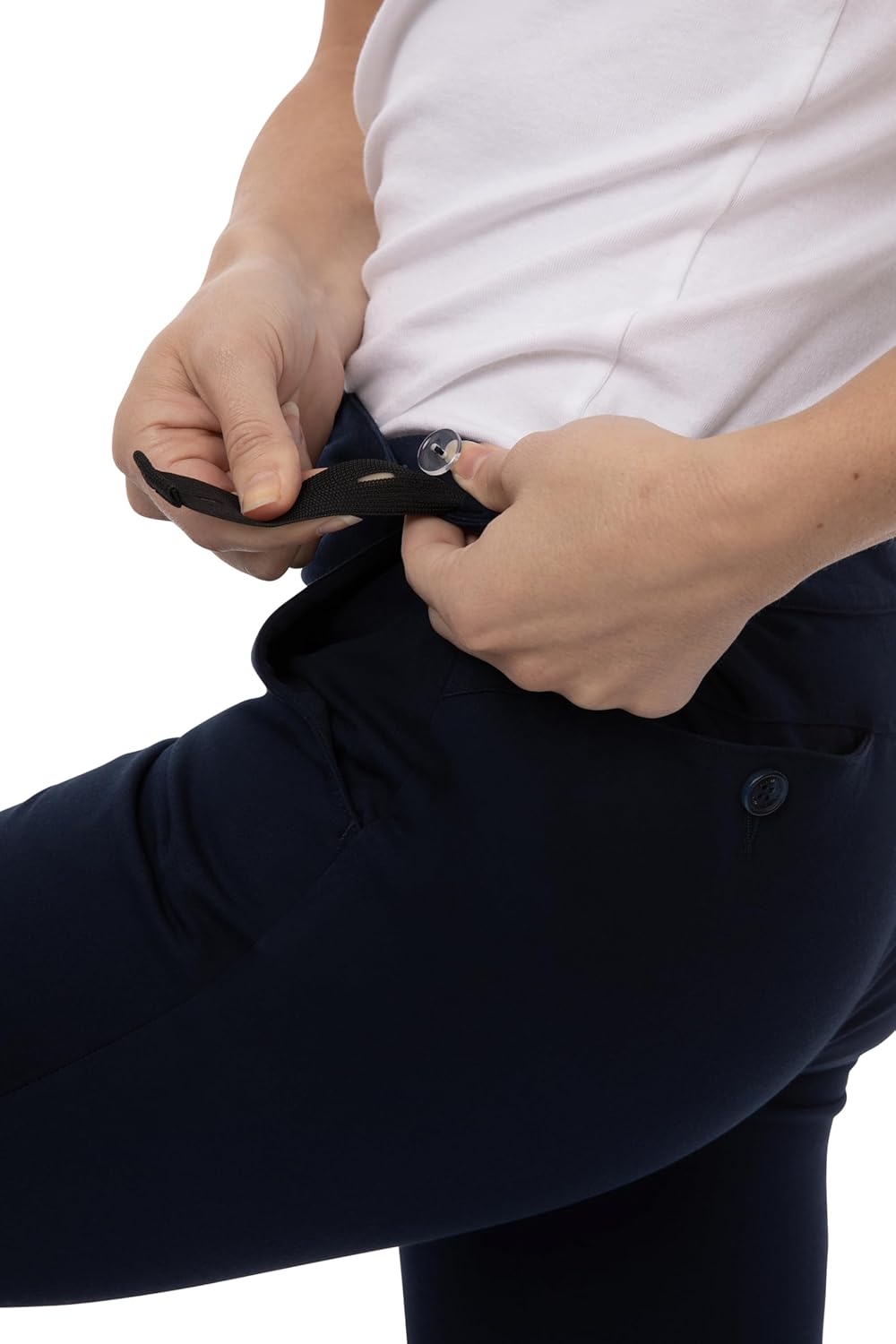 Chef Works Womens Stretch Fit Chino Pants - Image 6