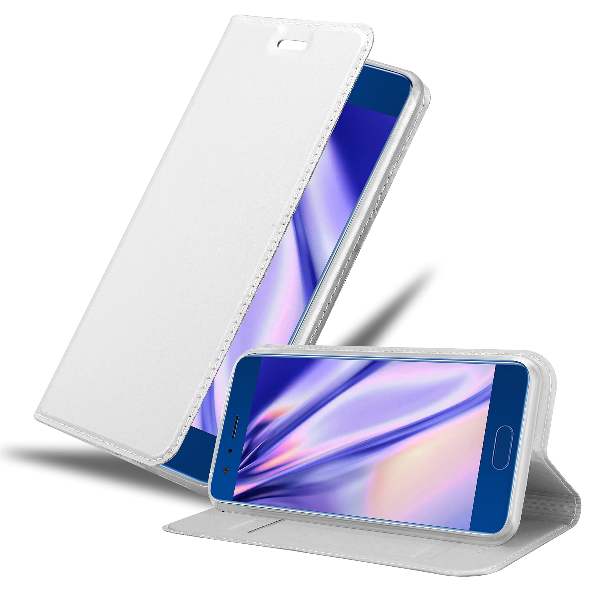 Cadorabo Custodia A Libro Per Honor 8 - CLASSY Oro Rosa - Portafoglio Con Vani Carte E Chiusura Magnetica