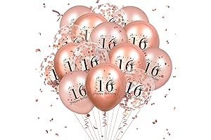 16th Birthday Balloons Decorations Sweet Sixteen Balloons
