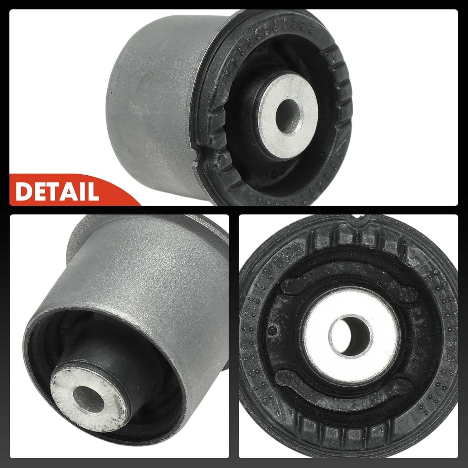 A-Premium 2 x Rear Trailing Arm Bushing Kit, Compatible with Hyundai Accent 2011-2017