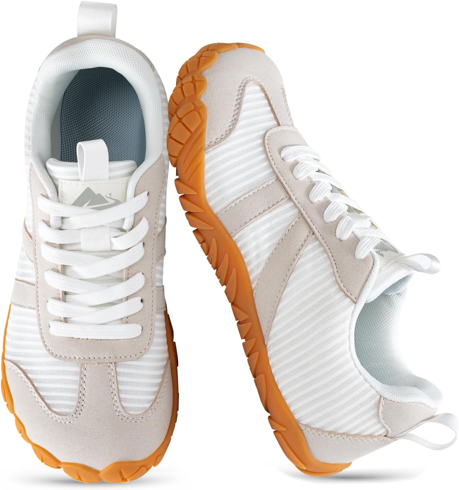Barefoot Shoes Women Casual Sneakers, Wide Toe Box Zero Drop Lightweight Breathable Trail Running Men Footwear, Non-Slip Minimalist Fashion Comfortable Walking Hiking Travel Shoes Unisex