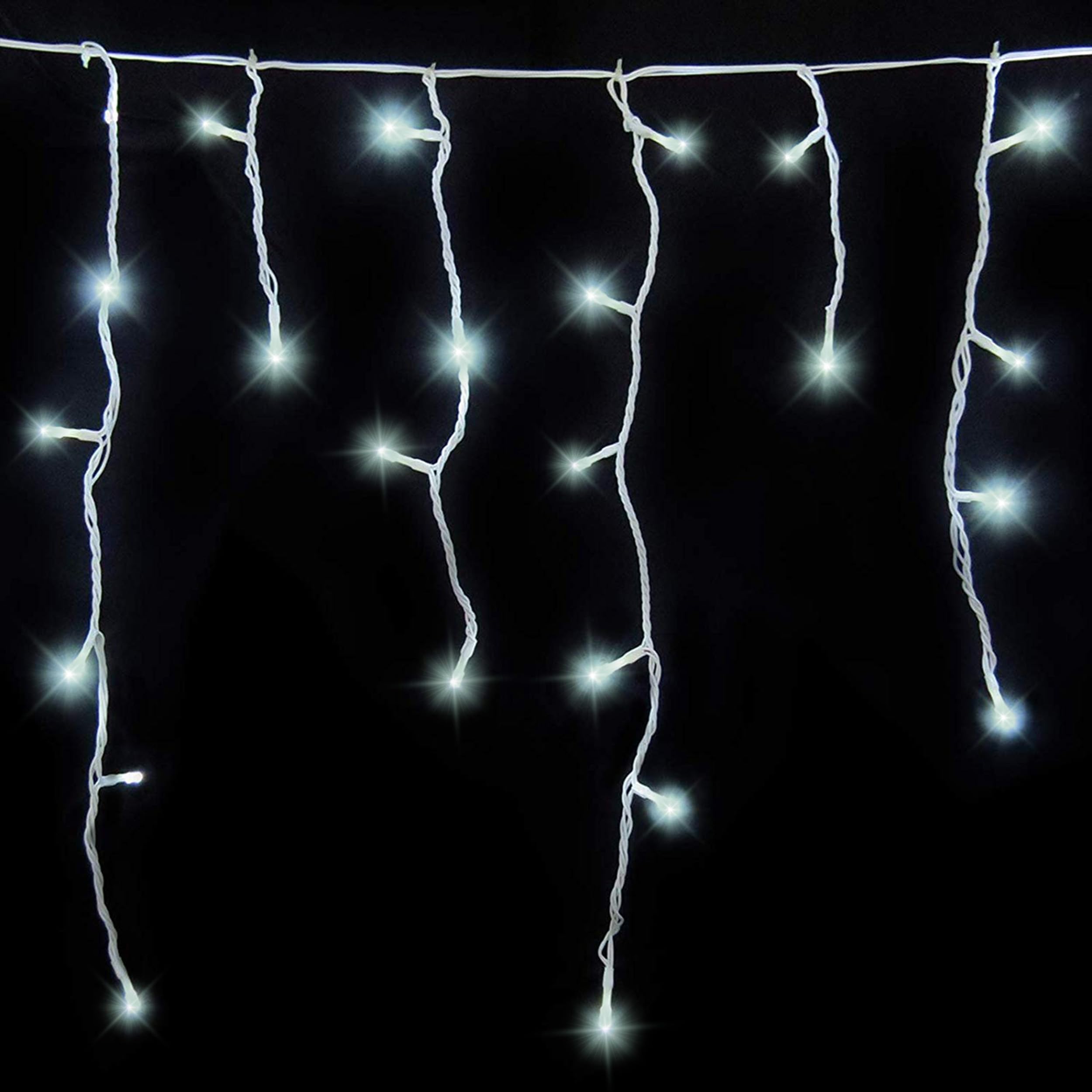 Gartenpirat Palla Di Natale Trasparente Con Luci LED - Diametro 20 Cm, Corda Di Canapa 1,5 M, 60 LED Bianco Caldo, Timer E Batterie AA, Decorazione Natalizia Per Interni/Esterni - 2