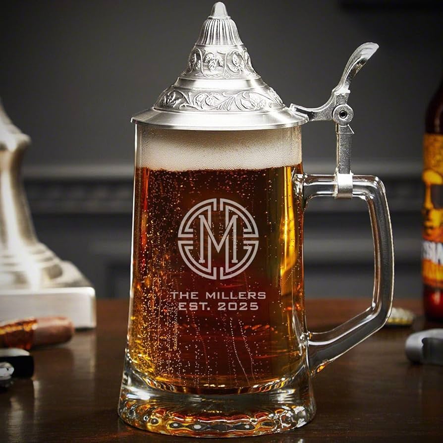 Ｗ帝政ドイツ軍＊プロイセン王国＊国家紋章の黒ビアジョッキ・モデル１０３１３ W帝政ドイツ軍＊プロイセン王国＊国家紋章の黒ビアジョッキ