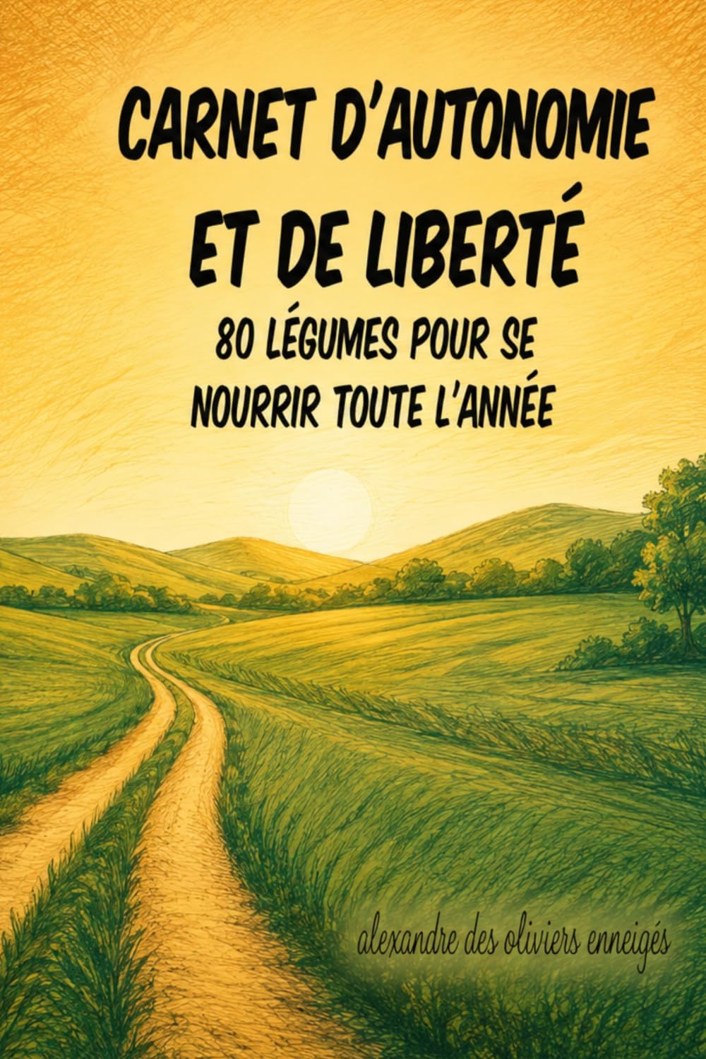 Carnet d'autonomie et de liberté: 80 légumes pour se nourrir toute l'année