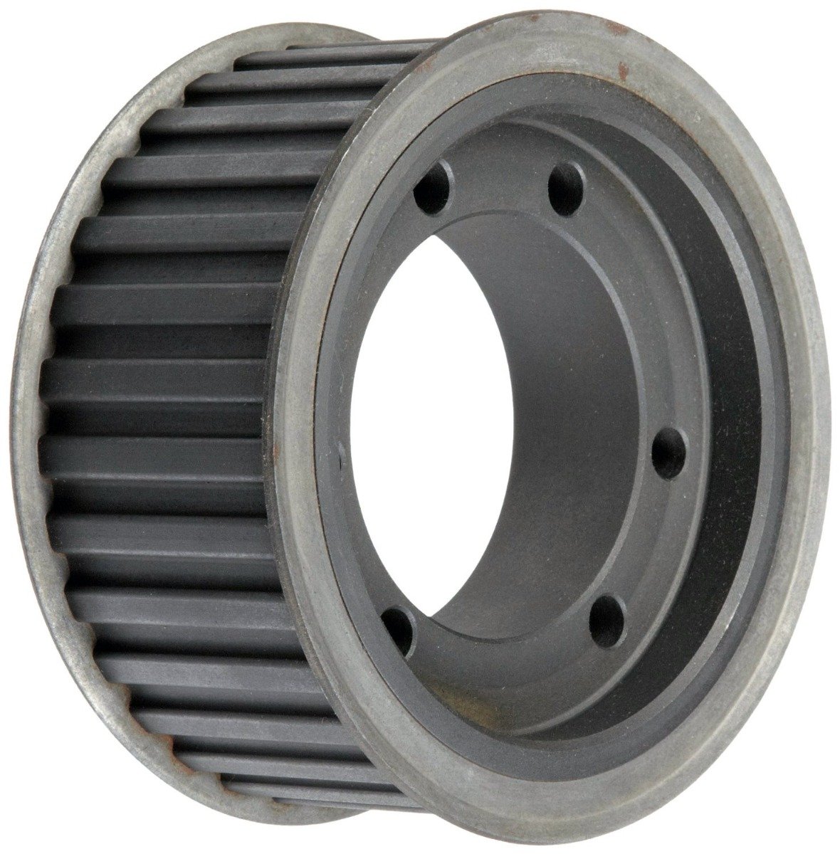 Ametric® 8M30QD20.QT Solid Construction Cast Iron HTD Timing Pulley with flanges for QD Bush, For 8M Pitch X 20 mm Wide HTD Belt,Bored for QT QD Bush, 30 Teeth, 3.008 Inch Pitch Dia., 2.958 Inch Outside Dia.(OD), 1.125 Face Width(F), (1-009)