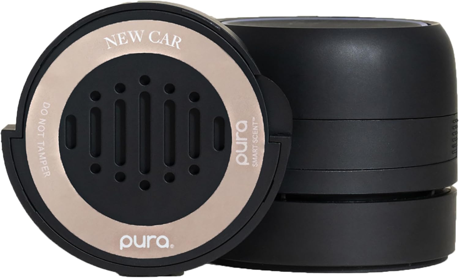 Pura Car Pro Set - Smart Fragrance Diffusion - Rechargeable & Cordless Smart Fragrance Diffusion - Automatic Start & Stop Accelerometer Detects Motion - Includes New Car Fragrance