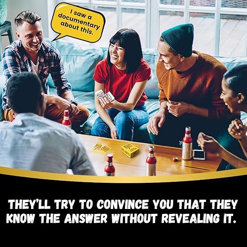 Miniatura 5 de Brilliant or BS  Un juego de trivia para conocerlo todo y grandes mentirosos  Divertido juego de trivia para amigos y familiares  4-6 jugadores de