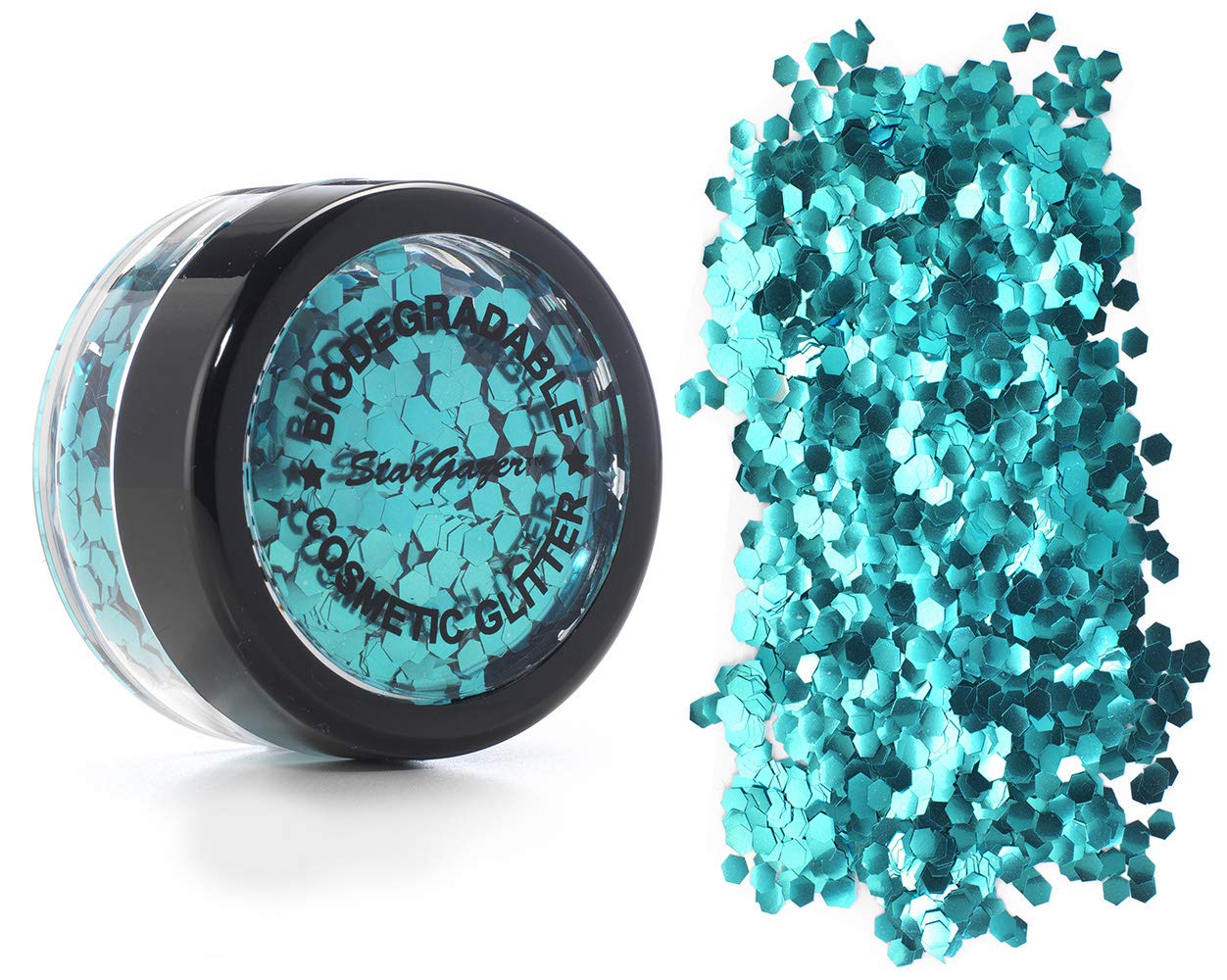 StargazerBiodegradable Chunky Glitter Shaker - Sky. Festival Friendly Biodegradable Cosmetic Glitter