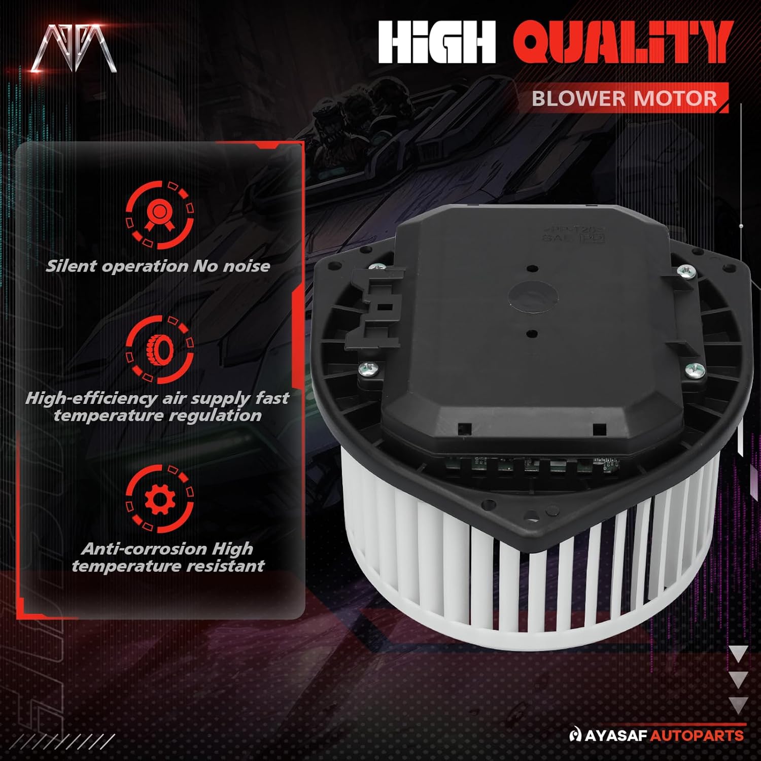 MAYASAF 700193 HVAC Blower Motor Assembly fit for Nissan 350Z/370Z/Altima/Pathfinder/Murano/GT-R, for Infiniti EX FX G Q QX JX M series