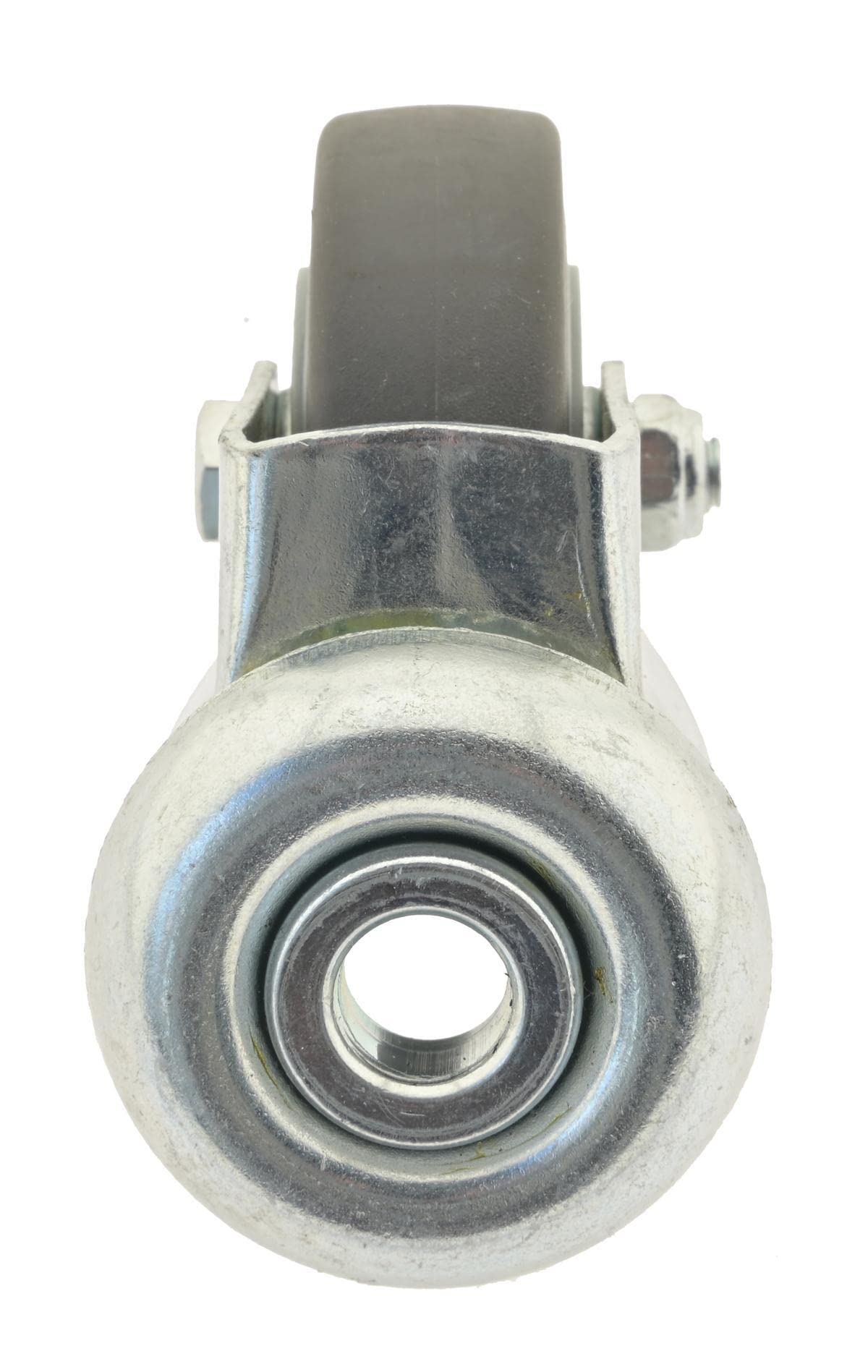 Apparaterolle, Rückenloch 12,2 mm, Lenkrolle, 100mm Transportrollen Möbelrollen